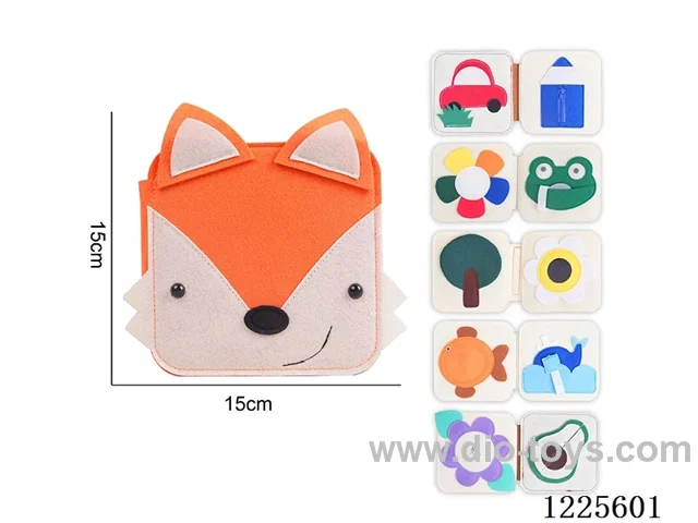 Montessori Early Learning for Kids - Felt Fox Handbook