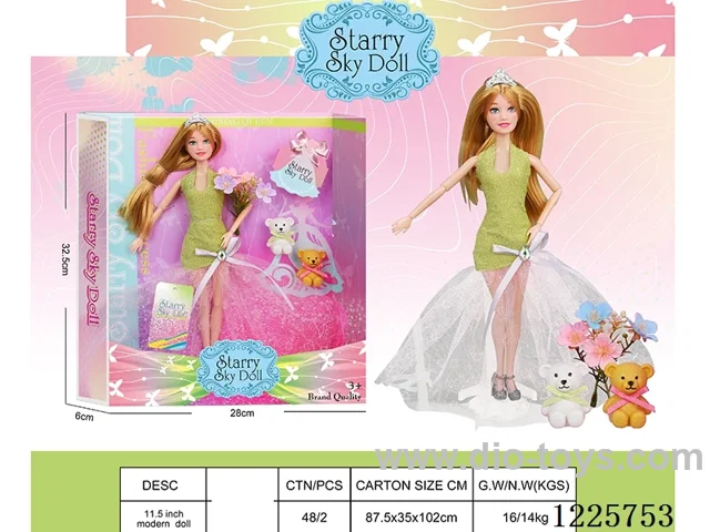 11.5 inch 11 Joints Barbie set