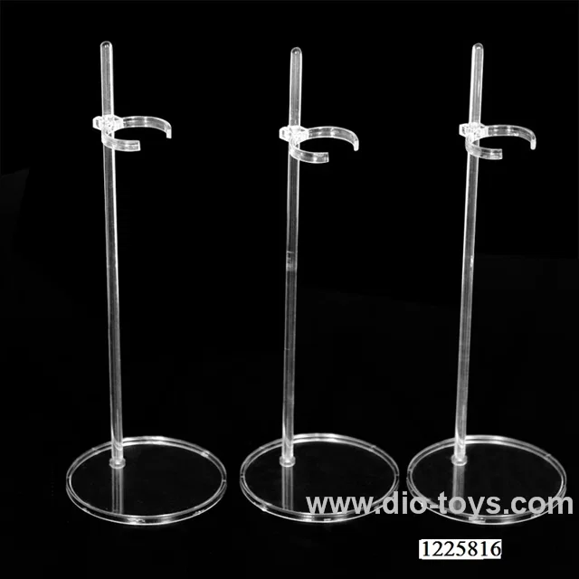 Barbie transparent stand in opp bag