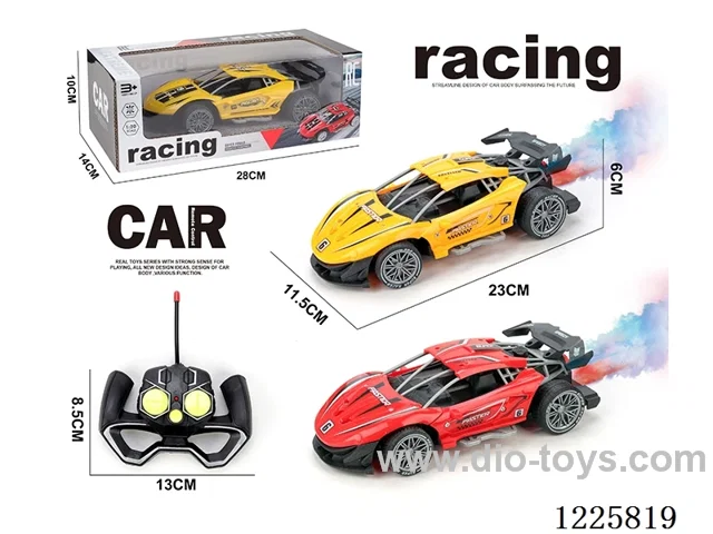 1:16 5 ch rc car with spray not included battery 2 colors mixed