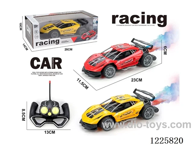 1:16 5 ch rc car with spray not included battery 2 colors mixed