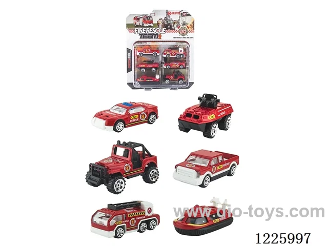 Alloy Scooter Fire Truck