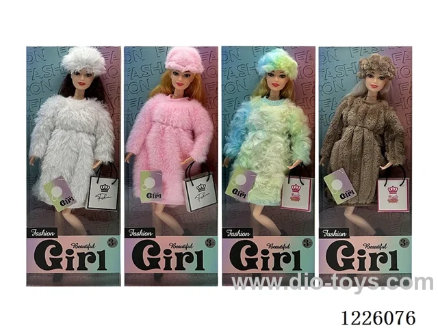 4 mixed 11.5 inch 11 Joints Barbie