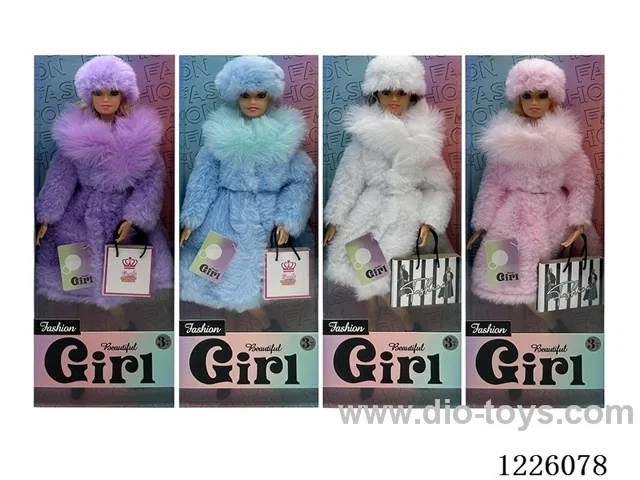 4 mixed 11.5 inch 11 Joints Barbie
