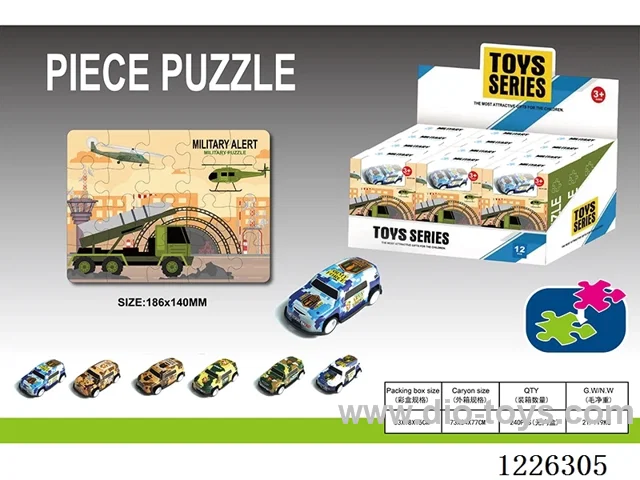 Military car puzzle