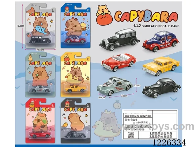 free wheel alloy car