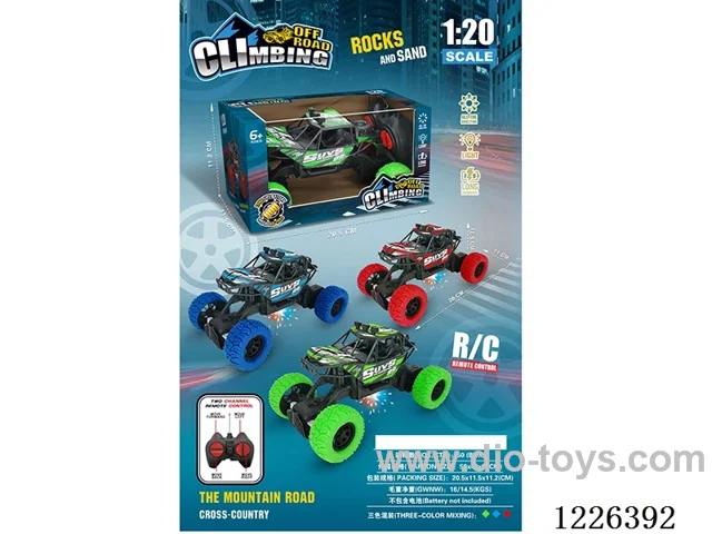 1:20 4ch rc car not included battery