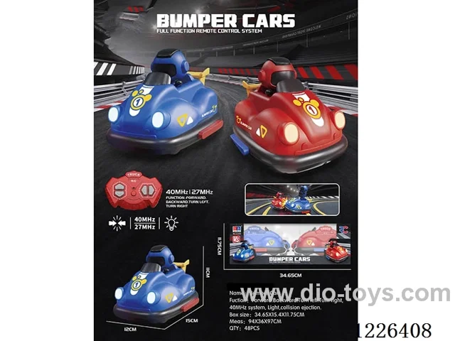 4ch rc car with light (27MHZ + 40MHZ) included battery