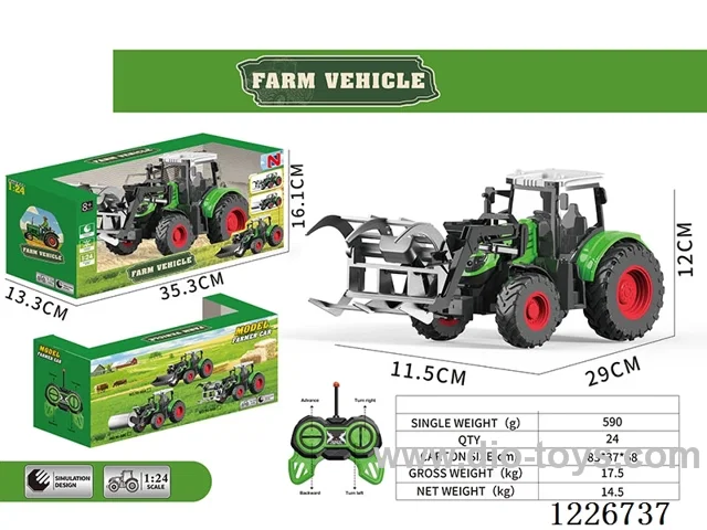 40MHZ rc farmer truck included battery