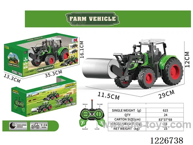40MHZ rc farmer truck included battery
