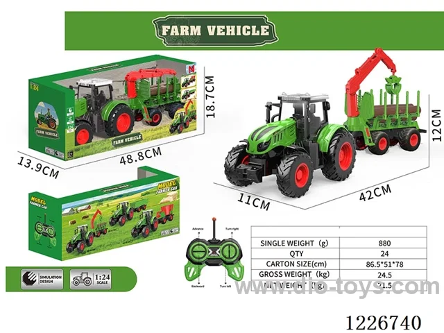 40MHZ rc farmer truck included battery