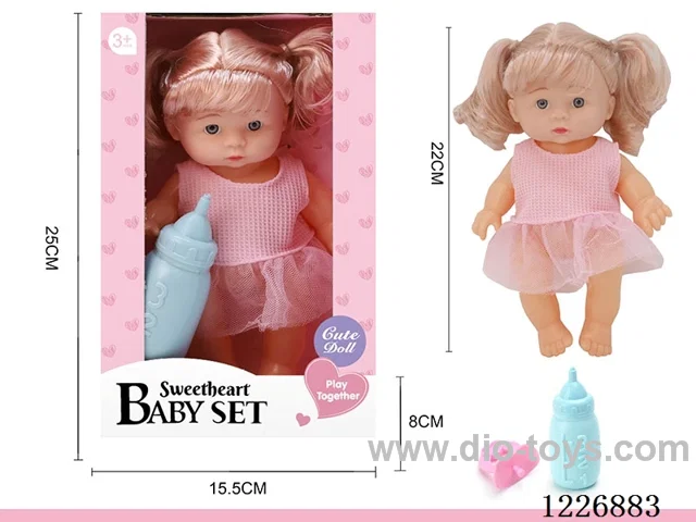 22CM doll with 4 IC included 3*AG13 battery