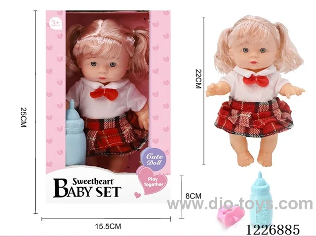 22CM doll with 4 IC included 3*AG13 battery