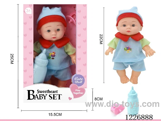 22CM doll with 4 IC included 3*AG13 battery