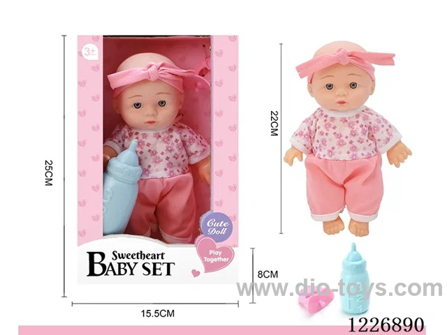 22CM doll with 4 IC included 3*AG13 battery
