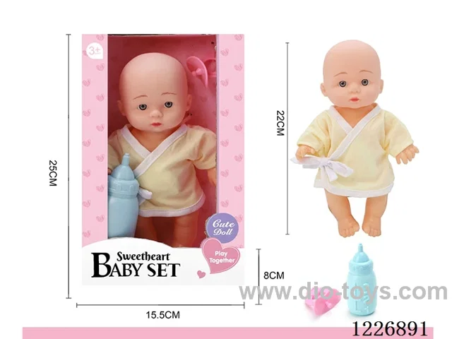 22CM doll with 4 IC included 3*AG13 battery