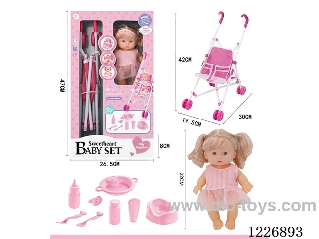 22CM doll with 4 IC included 3*AG13 battery