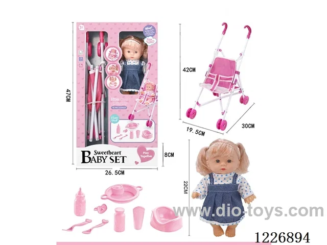 22CM doll with 4 IC included 3*AG13 battery