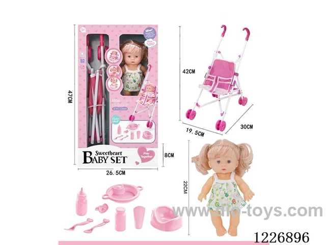 22CM doll with 4 IC included 3*AG13 battery