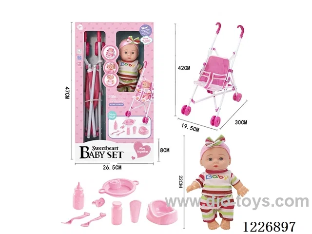 22CM doll with 4 IC included 3*AG13 battery