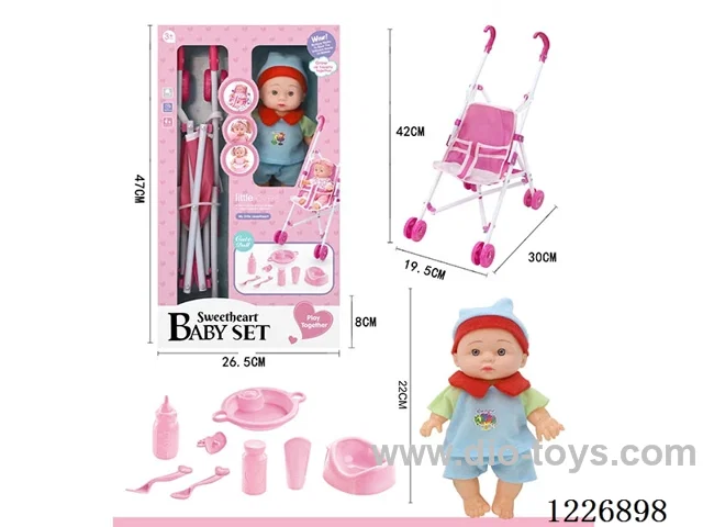 22CM doll with 4 IC included 3*AG13 battery