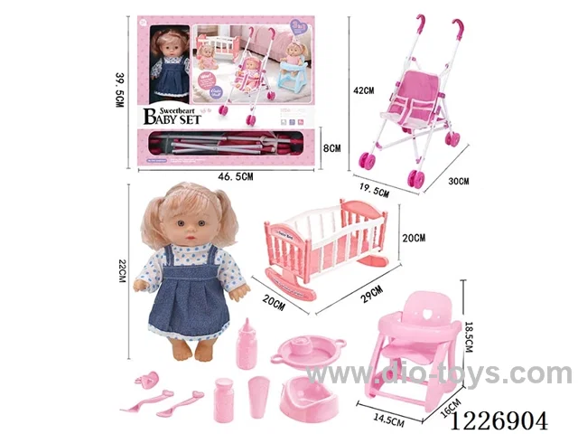 22CM doll with 4 IC included 3*AG13 battery