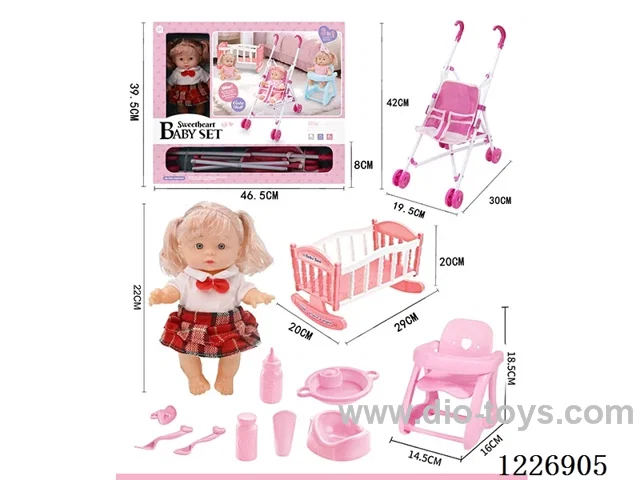 22CM doll with 4 IC included 3*AG13 battery