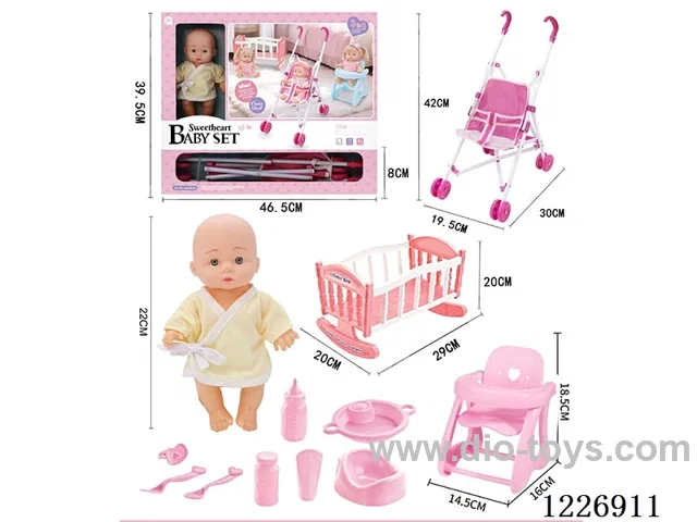 22CM doll with 4 IC included 3*AG13 battery