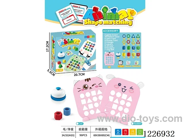 Animal Patterns Geometric Shapes Matching