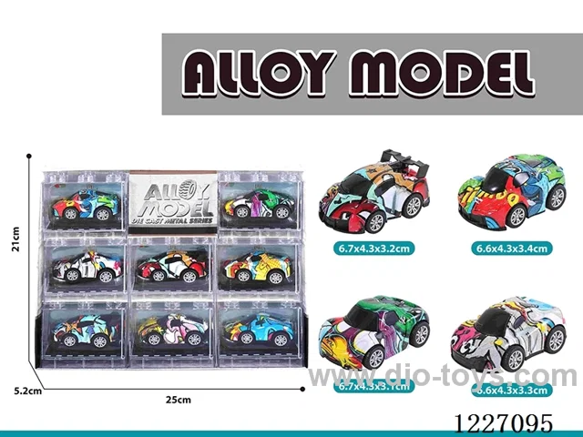 pull back alloy car 8PCS