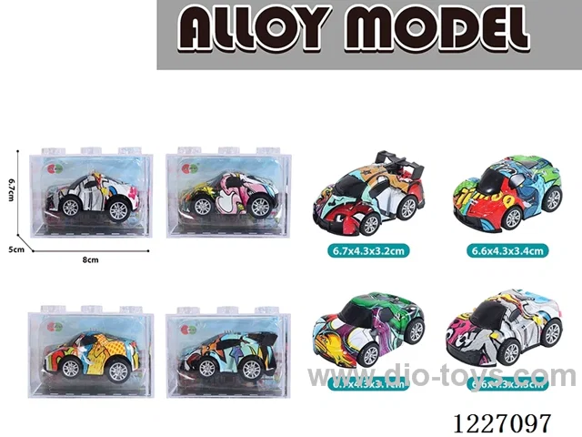 pull back alloy car