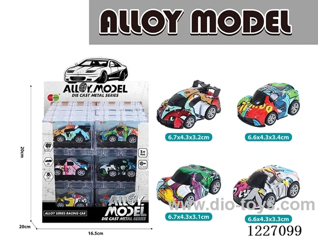 pull back alloy car 24PCS