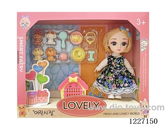 6 inch doll set