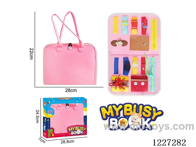 Montessori Early Learning for Kids -One-page Busy Board