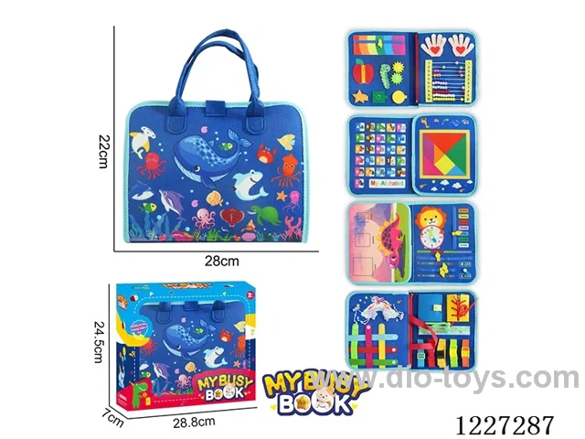Montessori Early Learning for Kids -5-page Ocean