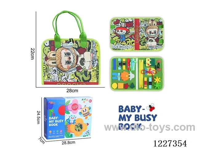 Montessori Early Learning for Kids -Rabble Single Busy Book
