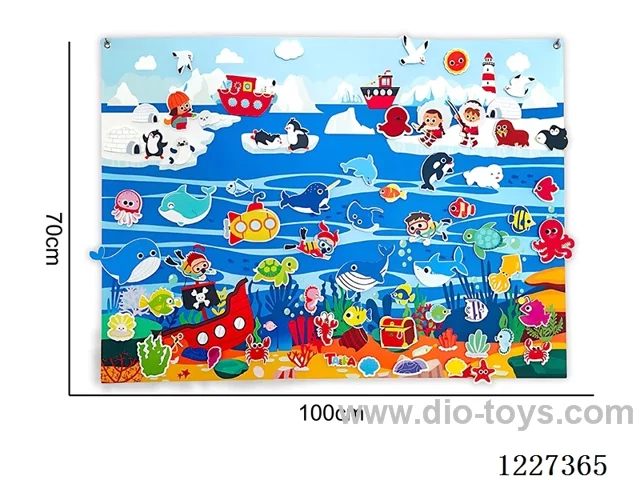 Montessori Early Learning for Kids -Ocean Wall Storyboard
