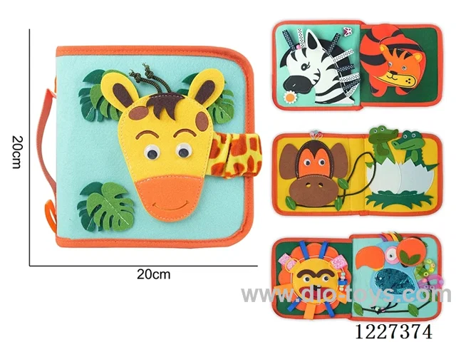 Montessori Early Learning for Kids -Deer Busy Book