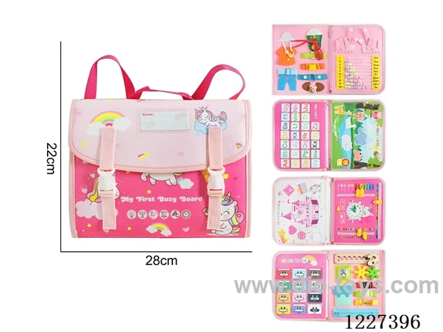 Montessori Early Learning for Kids -5-page Backpack Section