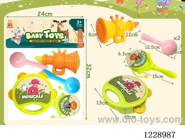 Musical Instrument Set 5PCS