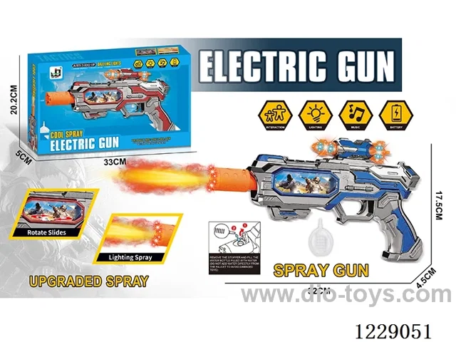 B/O gun W L/M/spray