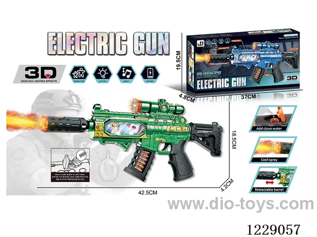 B/O gun W L/M/spray
