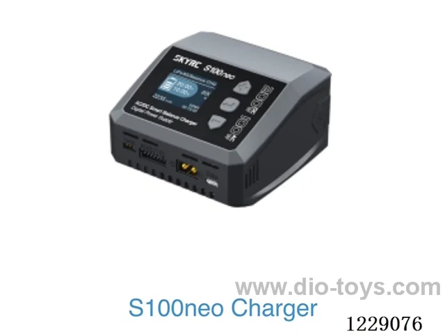 SKYRC S100neo Smart Balance Charger AC 100W/DC 200W Dual Input 12A Current