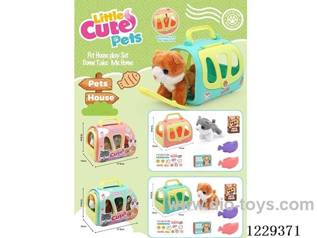 Pet Crate (Plush Cat)