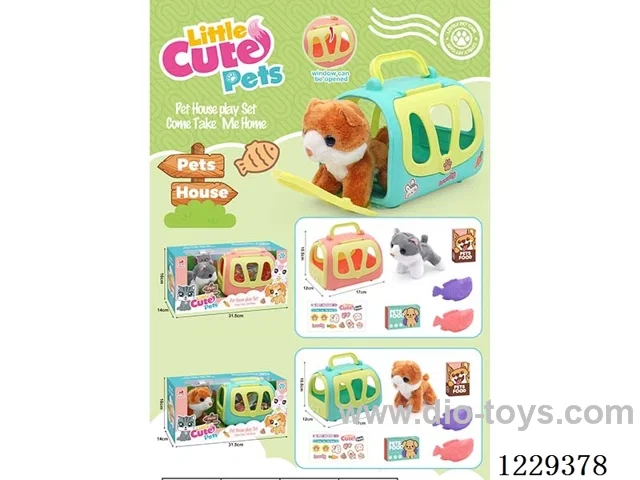 Pet Crate (Plush Cat)