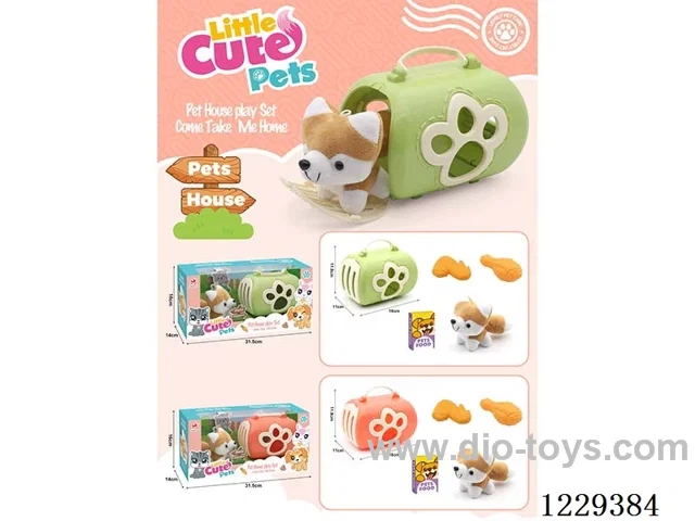 Pet Crate (Plush Fox)