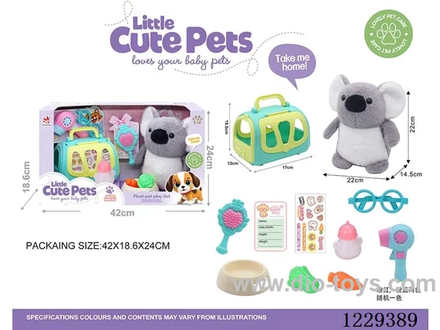 Pet Basket (Plush Koala)