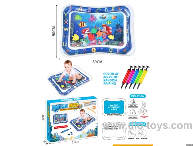 Tap the water mat in colour box