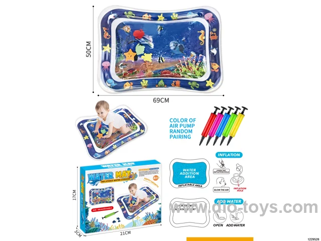 Tap the water mat in colour box