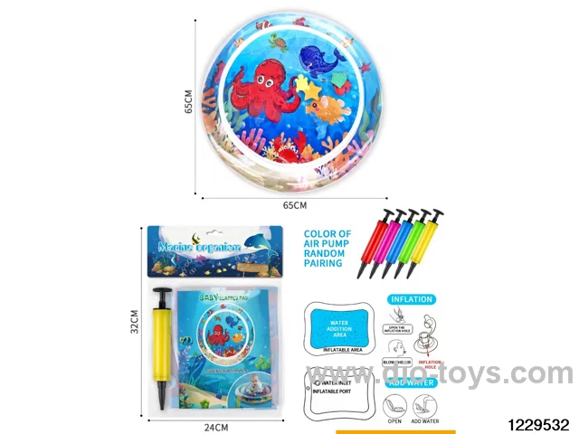 Tap the water mat in PVC
